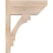 Ekena Millwork Merced Slat Smooth Outlooker, Douglas Fir, 7 1/2"W x 16"D x 20"H OUT08X16X20MRC06SDF - alternate 3